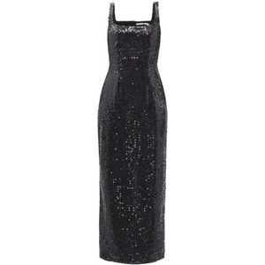 NEW With Tags Emilia Wickstead Sequined Midi Dress- Size 2-4